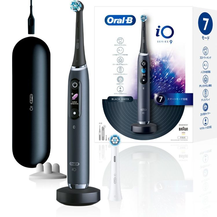 ブラウン Oral-B iO10 交換用ブラシ5本付き-