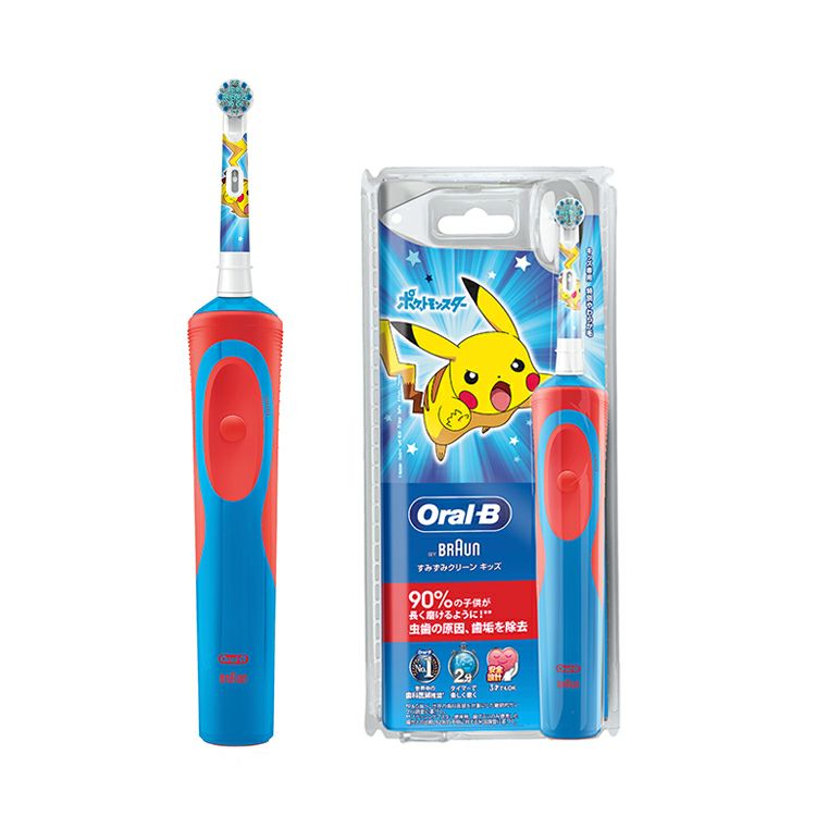 ブラウン Oral-B 子供用 やわらかめ替えブラシ ポケモン - 歯ブラシ